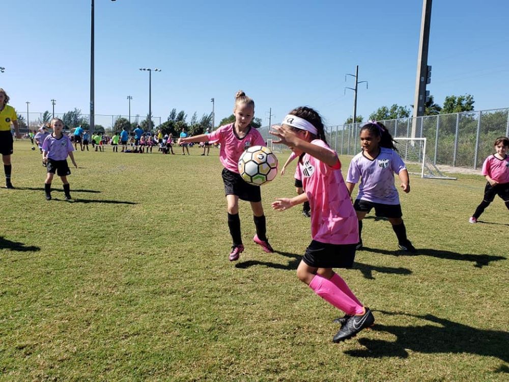 Pelican Soccer - game on